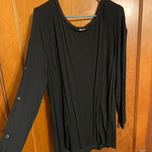 Cato size 22/24W long sleeve shirt